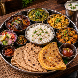 Varhadi Veg Thali